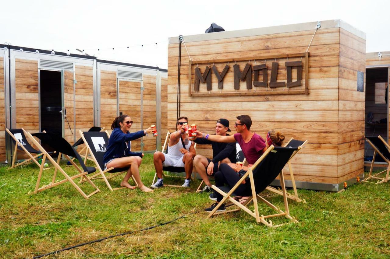 Oktoberfest Wiesn Camp Lodge Munich Luaran gambar