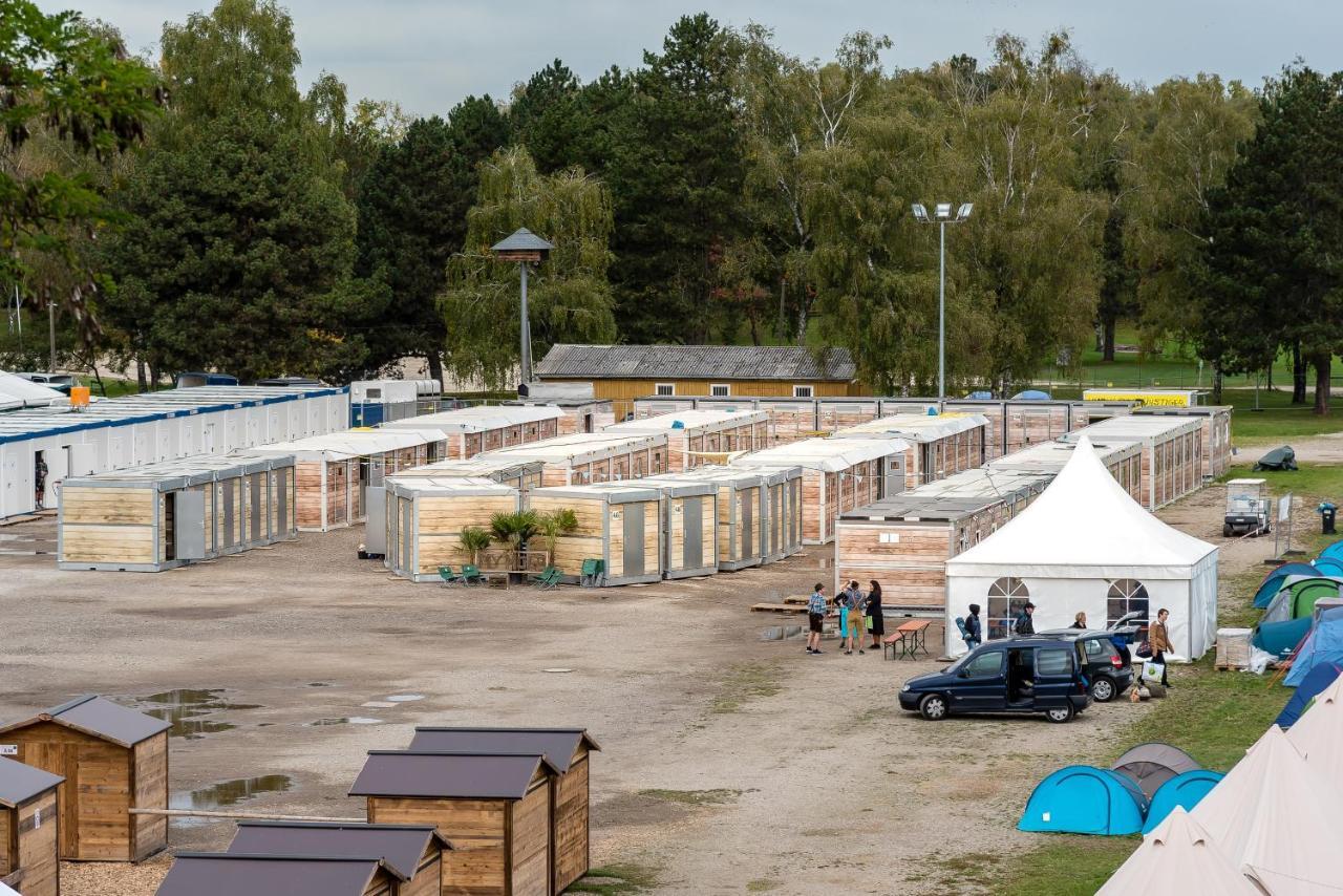 Oktoberfest Wiesn Camp Lodge Munich Luaran gambar